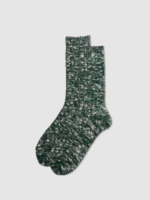 ANONYMOUSISM Classic slub crew sock