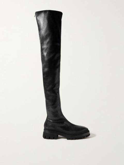 KHAITE Fallon Leather Over-the-knee Boots