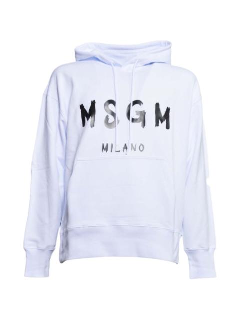 MSGM logo hoodie