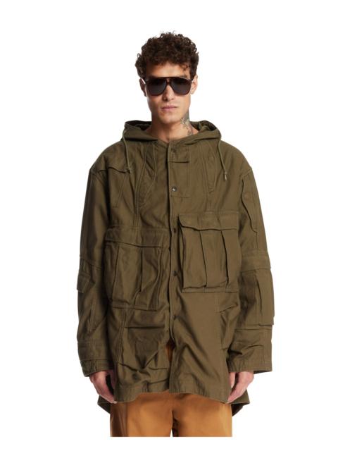 Junya Watanabe MAN Green Multi-Pocket Jacket