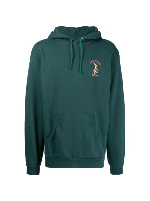 WTAPS embroidered-logo pullover hoodie