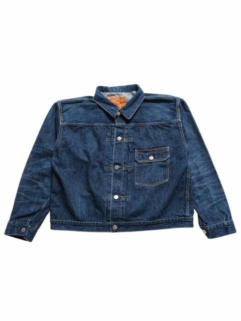 REMI RELIEF REMI RELIEF - 12oz DENIM 1st JACKET - BLUE - RN1040SDR