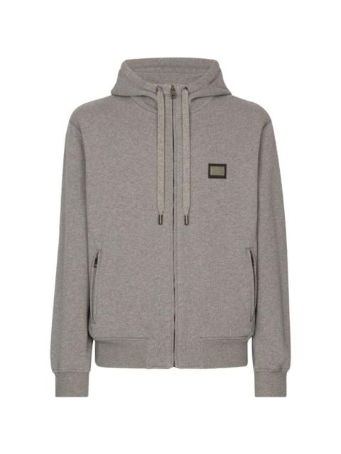 Dolce & Gabbana logo-plaque hoodie