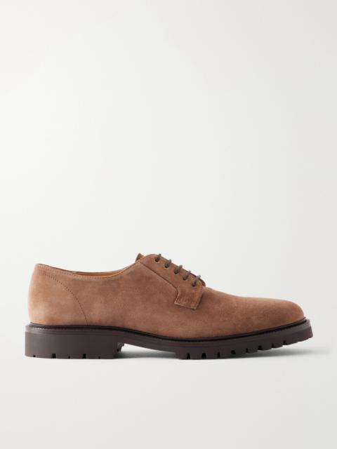 Brunello Cucinelli Suede Derby Shoes