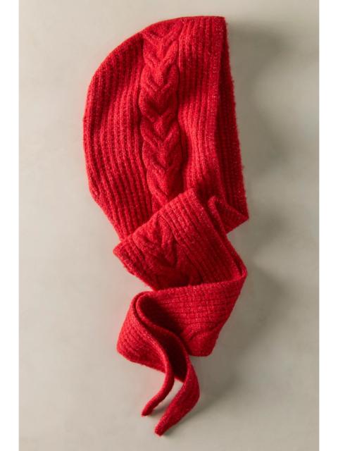 FREE PEOPLE Cloud Cable Bonnet Hood