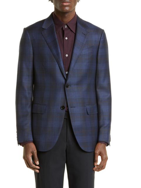 Milano Easy Plaid Wool Sport Coat