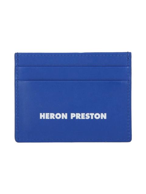 Heron Preston Blue Men's Document Holder