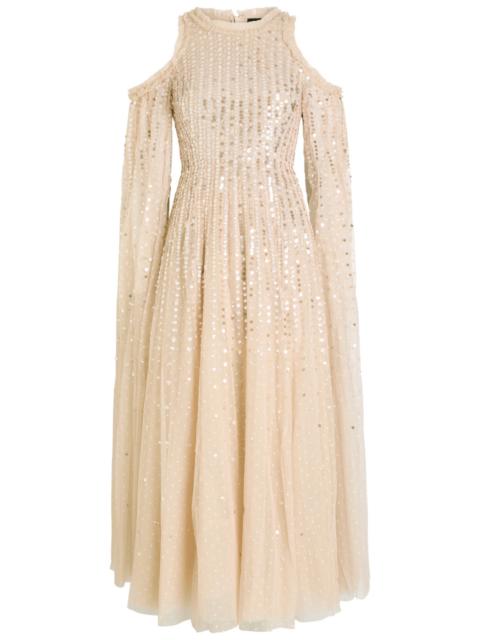Needle & Thread Needle & Thread Moonlight Sequin-embellished Tulle Gown