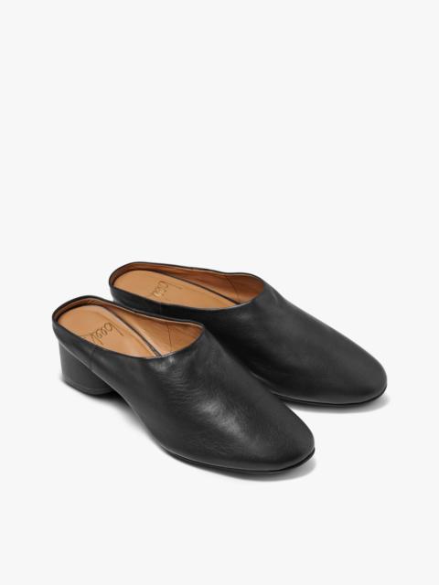 beek Jay Leather Heeled Mule