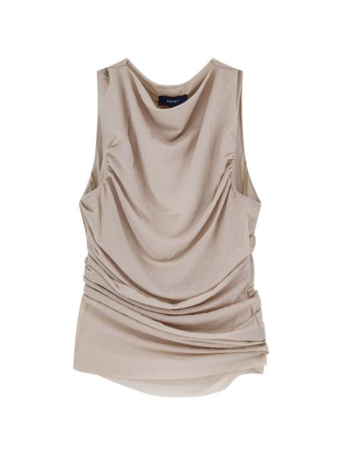 soeur Irina draped top