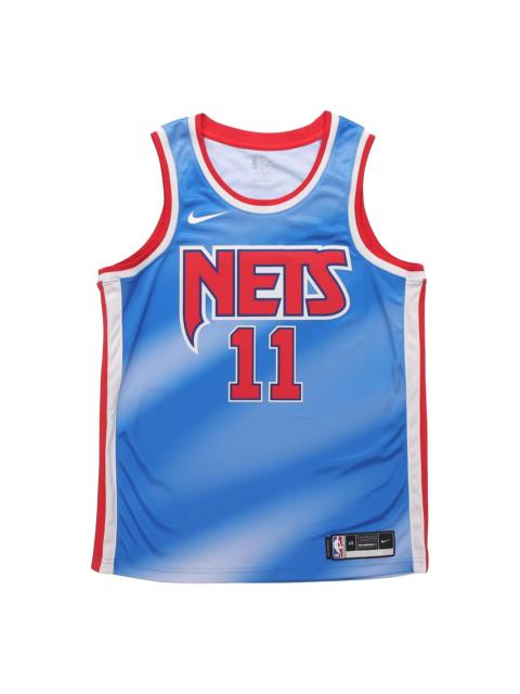 Nike Nike NBA Kyrie Irving Brooklyn Nets HWC Edition Basketball Jersey For Men Blue CQ4253-403