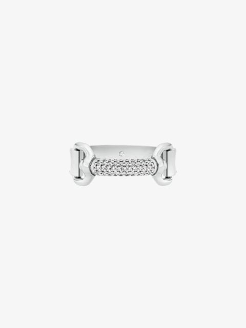 MICHAEL KORS Pavé Horsebit Ring