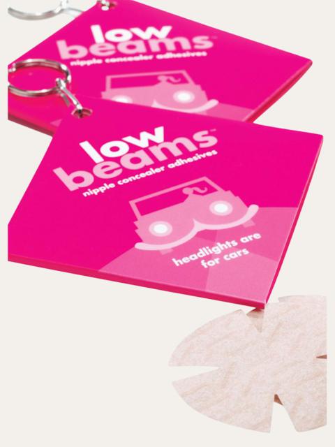 commando Low Beam Nipple Patches 5-Pack