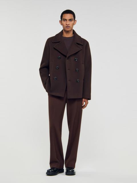 Sandro WOOL PEA COAT