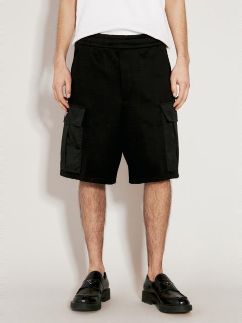 Re-Nylon Pockets Bermuda Shorts
