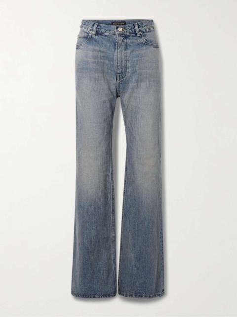 【BALENCIAGA】distressed high-rise flared ジーンズ BALENCIAGA | UNISEX FLARED CARGO JEANS