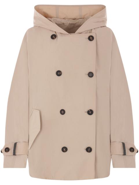 Brunello Cucinelli Taffeta Parka Coat