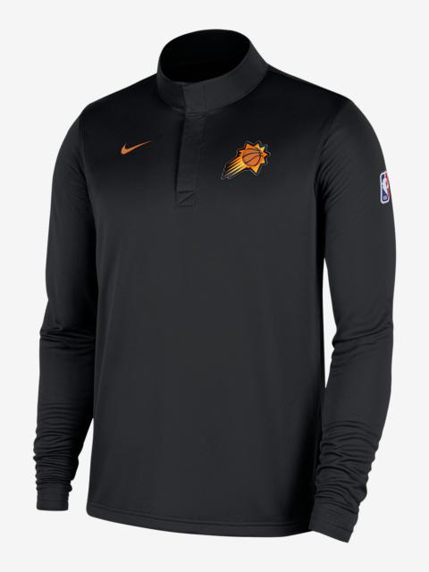 Phoenix Suns Men's Nike Dri-FIT NBA 1/4-Zip Long-Sleeve Top
