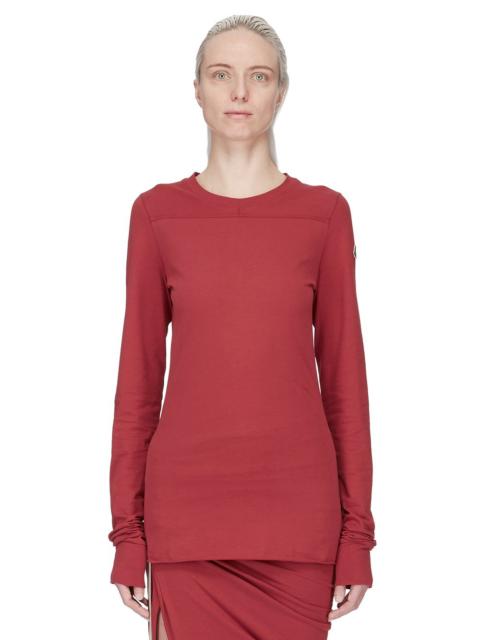 Rick Owens Moncler + Rick Owens Red Girder LS T-shirt