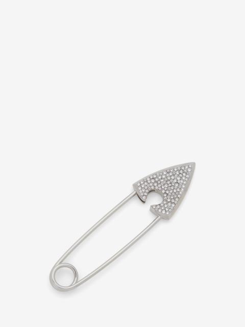 Alexander McQueen Jewelled Arrow Safety Pin Brooch