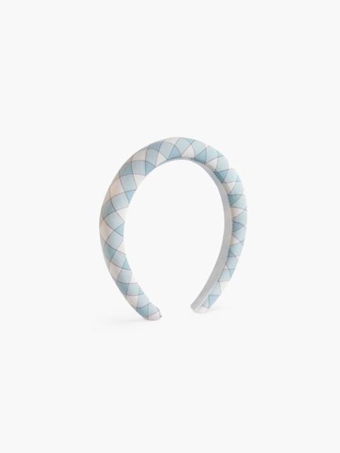 Hill House Home The Cleo Headband - Blue/Red Gingham