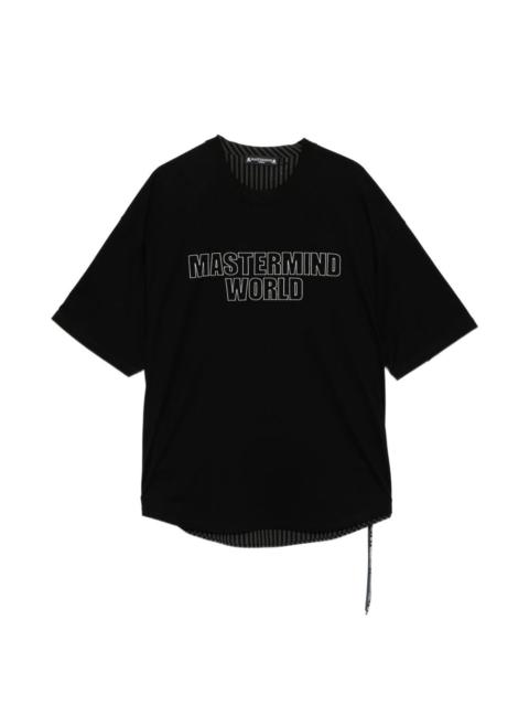 MASTERMIND WORLD striped T-shirt