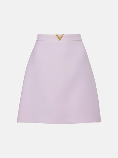 Valentino Wool and silk miniskirt
