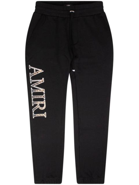 AMIRI logo-print cotton track pants