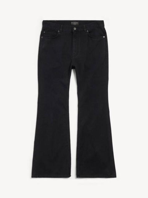 BALENCIAGA Men's Flared Pants in Black