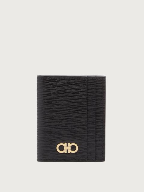 FERRAGAMO Gancini credit card holder