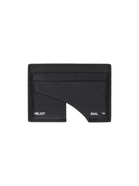 HELIOT EMIL™ Black Leather Card Holder