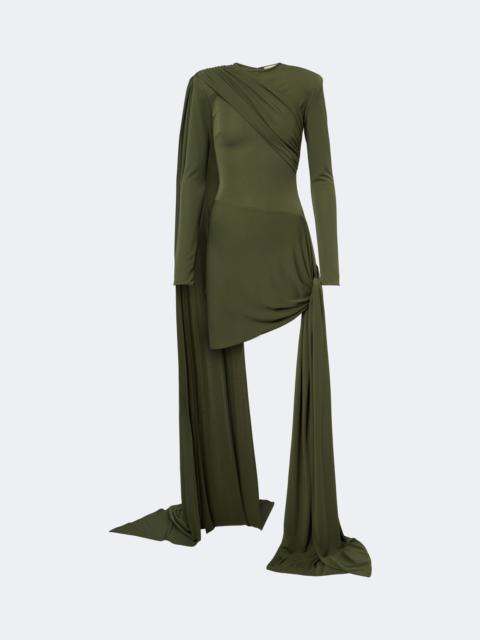 THE NEW ARRIVALS ILKYAZ OZEL Draped gathered minidress