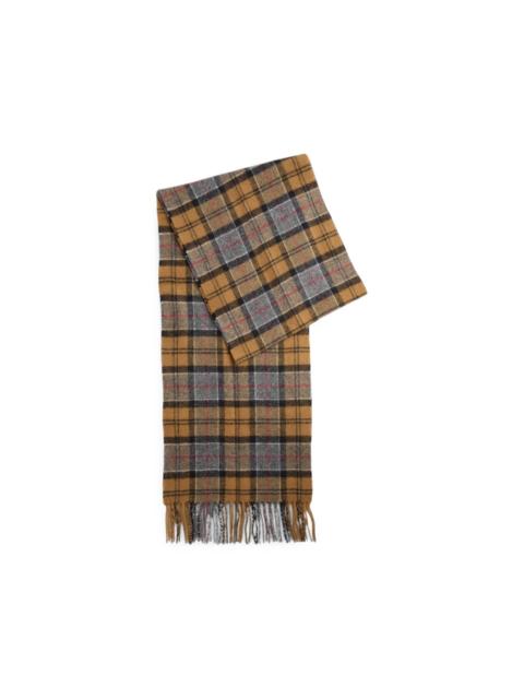 Barbour tartan lambswool scarf