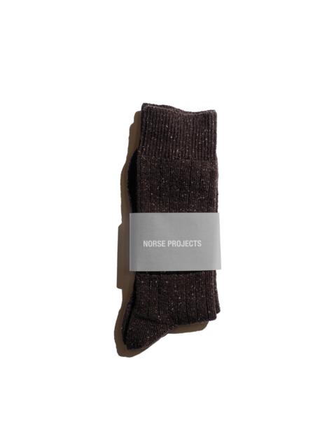 NORSE PROJECTS Bjarki Neps Seal Brown