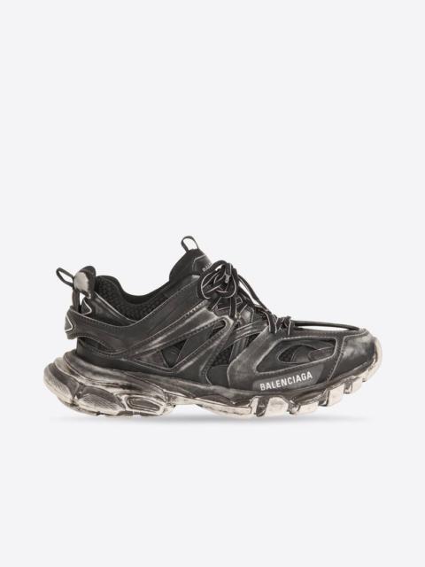 Men's Track Faded Sneaker in Black