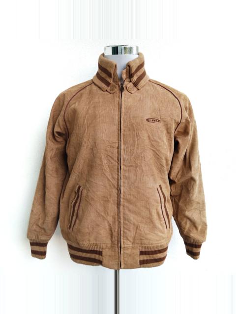 Other Designers Japanese Brand × Vintage - Vintage CRU Corduroy College Stadium Varsity Jacket