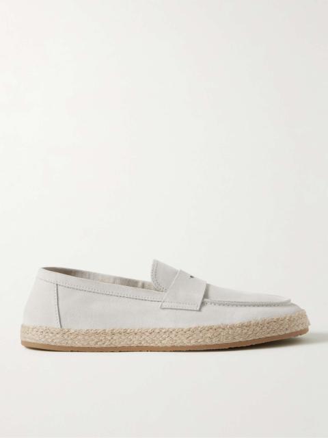 Suede Espadrilles