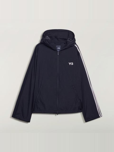 Y-3 Y-3 NYLON WIRED 3 STRIPES TRACK TOP