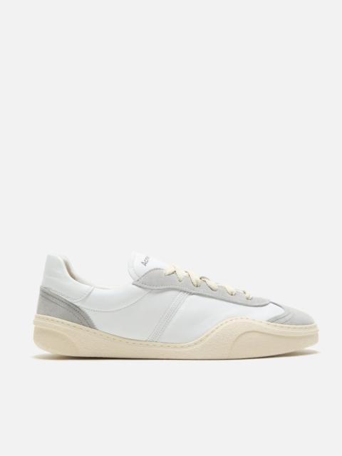Acne Studios Leather sneakers - White/white