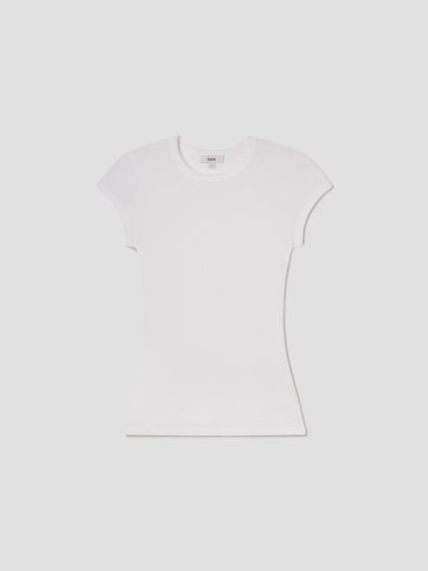 AGOLDE EDISON TEE IN WHITE