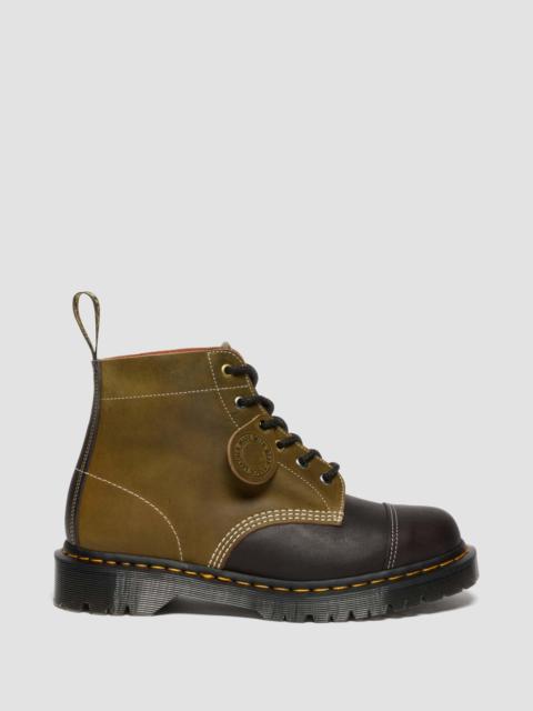 Dr. Martens 101 Dead Stock Made In England Leather Lace Up Boots