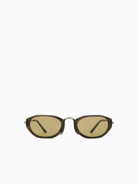 GIORGIO ARMANI HEXAGONAL SUNGLASSES