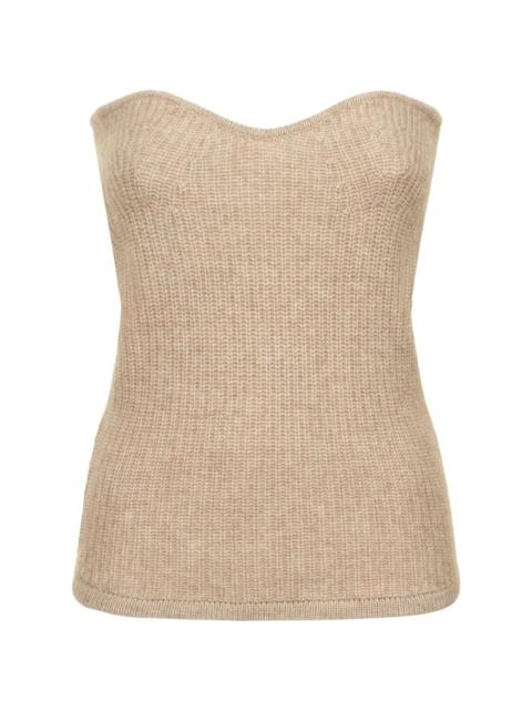 Blaze wool & cashmere knit top