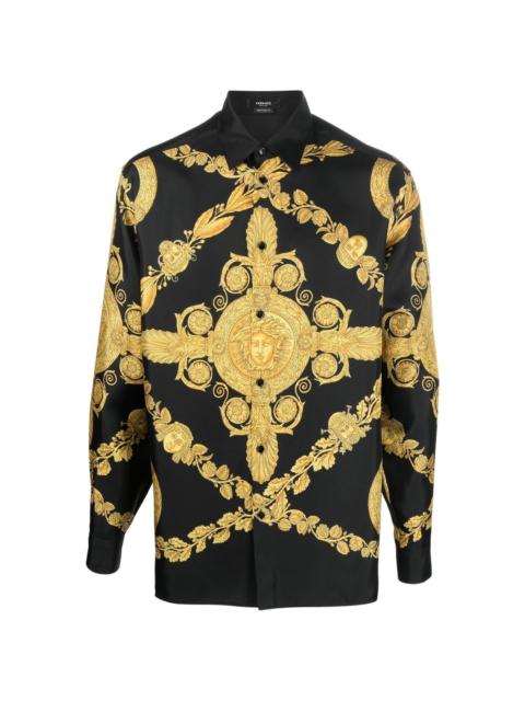 Maschera Baroque silk shirt