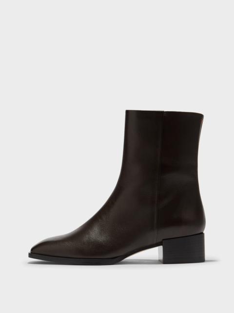 Aeyde Lee Leather Ankle Boots