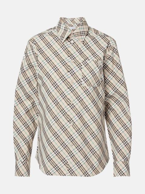 Burberry Burberry Check cotton shirt