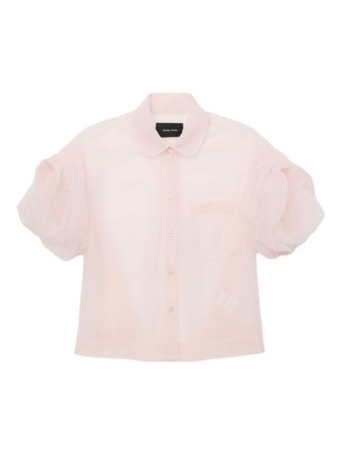 Simone Rocha puffed-sleeve collared shirt
