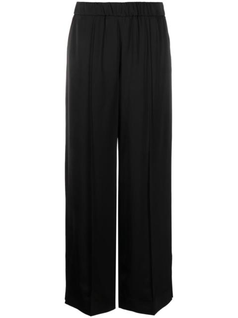 Jil Sander pressed-crease palazzo pants