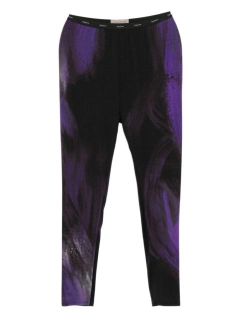 Yohji Yamamoto printed leggings