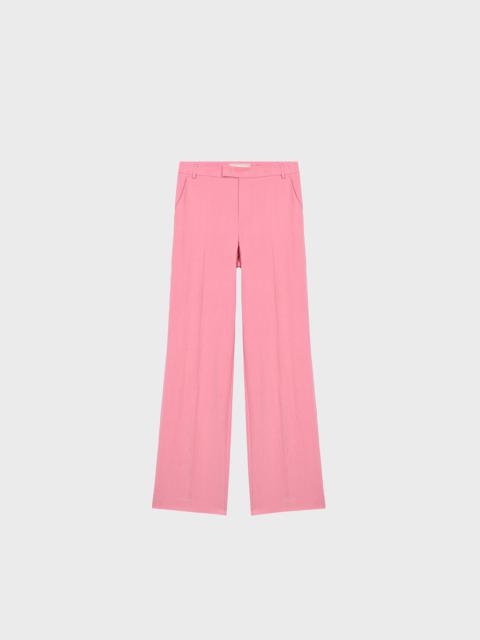 Blumarine WIDE-LEG PANTS IN GABARDINE